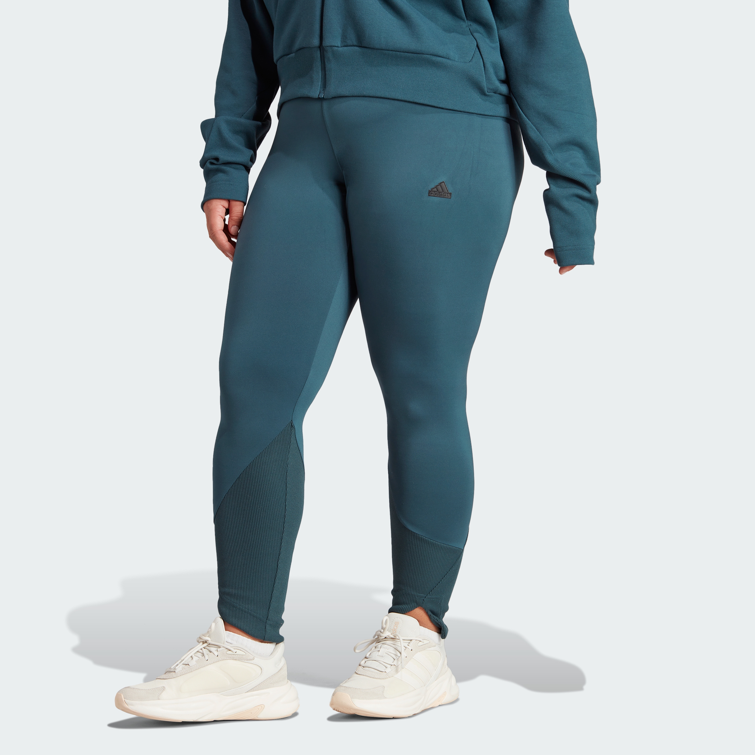 adidas Z.N.E. Leggings (Plus Size) Arctic Night 1X – Women