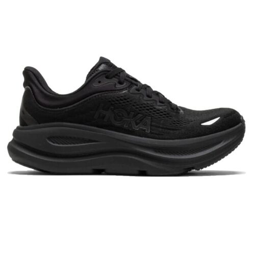 Womens Hoka Bondi 9 (Wide) Black